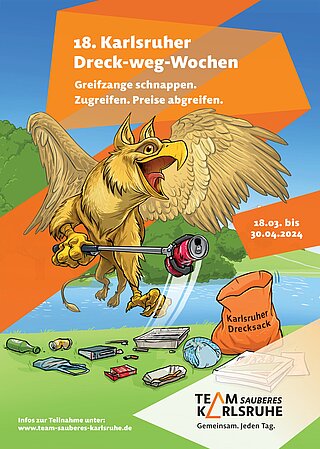 Plakat Dreck-weg-Wochen 2024