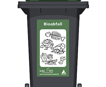 Abbildung einer Biotonne