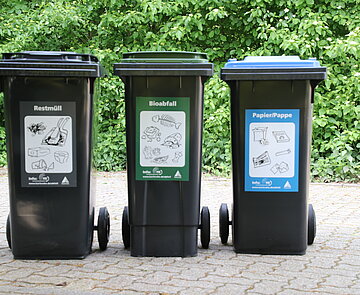 Die drei Tonnen der Stadt Karlsruhe